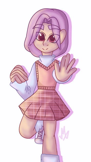 pink girl