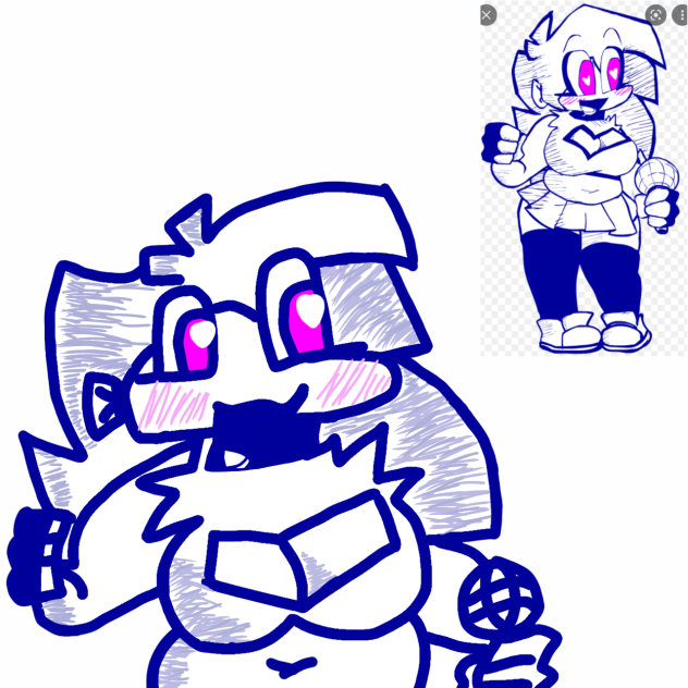 Trying to draw Skyblue - skyblueanon