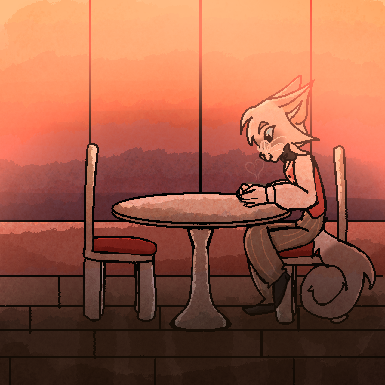 Coffee shop - ibisPaint