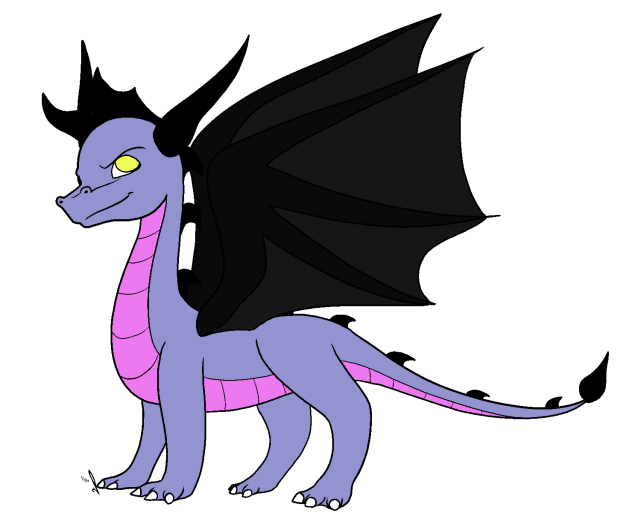 Joey as a Dragon.