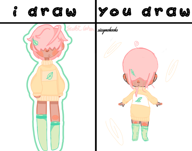i draw you draw-,v- - ibisPaint