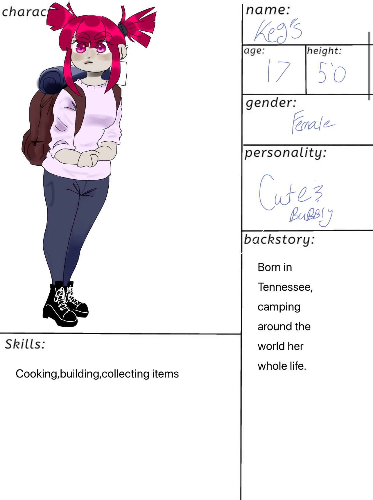 Character entry - ibisPaint