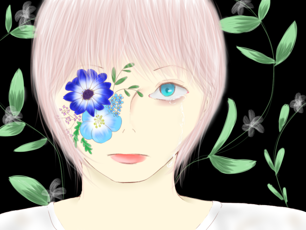 涙と花