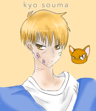 kyou souma , fruit basket - ibisPaint