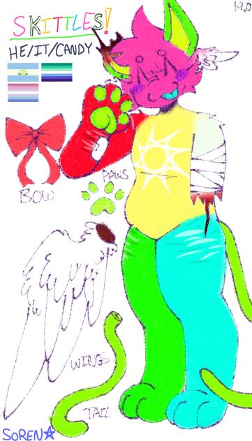 💊  MY  SKITTLES  DESIGN  ^W^