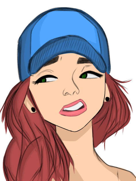 That girl - ibisPaint