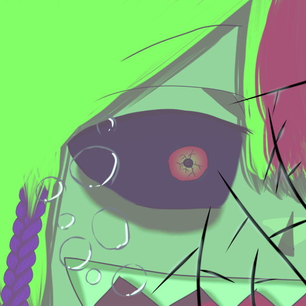 もう少しで割れる