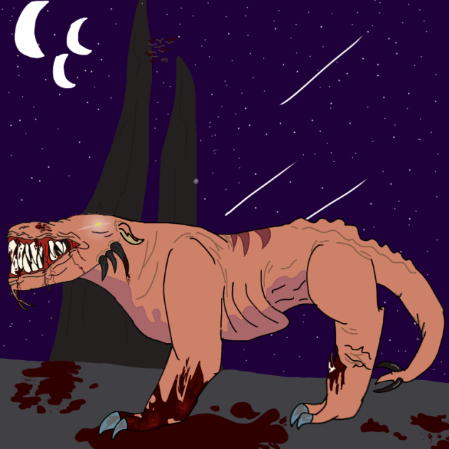 Full grim hound