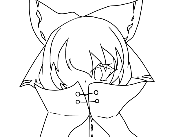 ばんきっき　線画