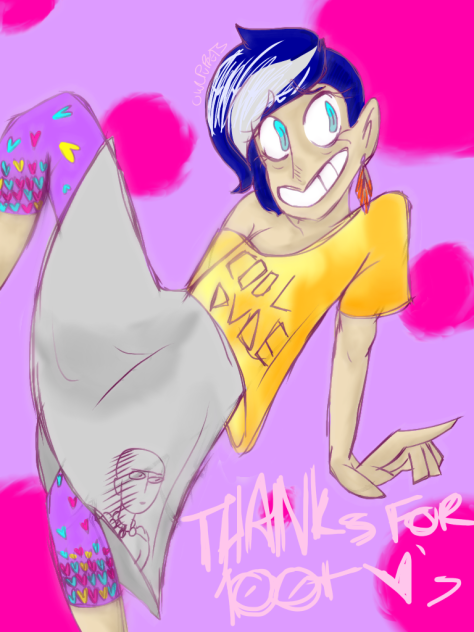 For Reaching 100 Followers on Tumblr