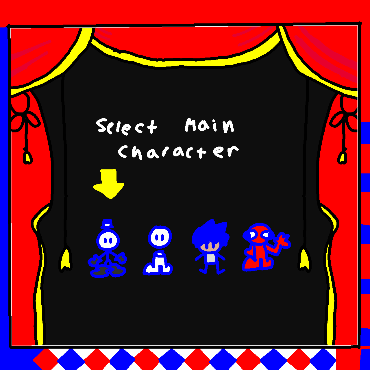 SELECT MAIN CHARACTER - ibisPaint