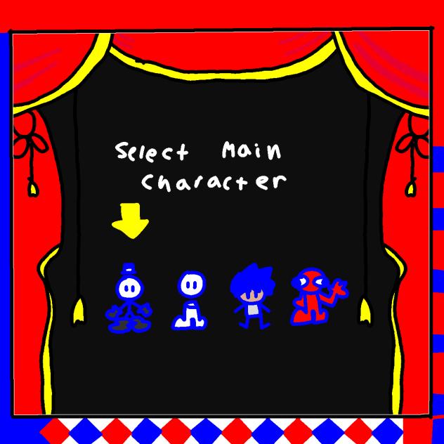 SELECT MAIN CHARACTER - ibisPaint