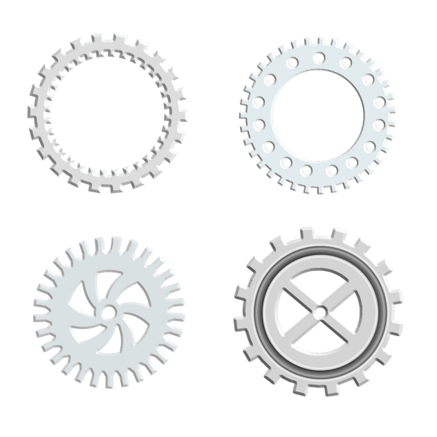 gear 1 silver
