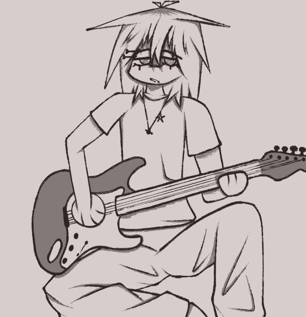 uh guitar go BRRR BRRRRR