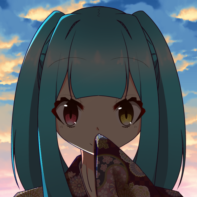 線画塗ったやつ
