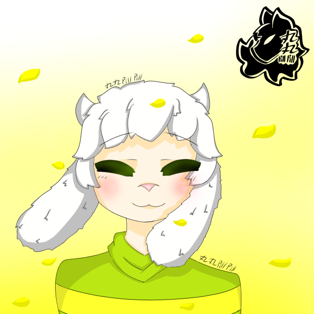 UT asriel - ibisPaint