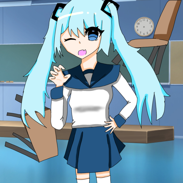 塗りました