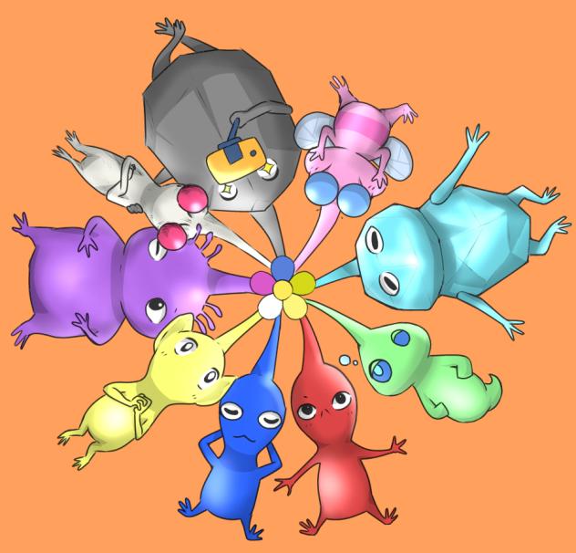 ピクミンたち - ibisPaint