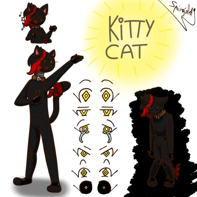 ''Kitty Cat'' fnaf 1 oc