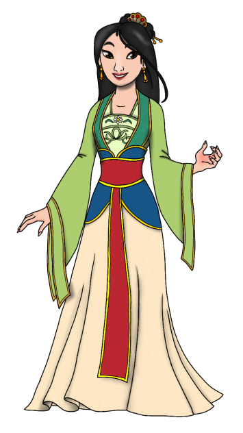 Fa Mulan render