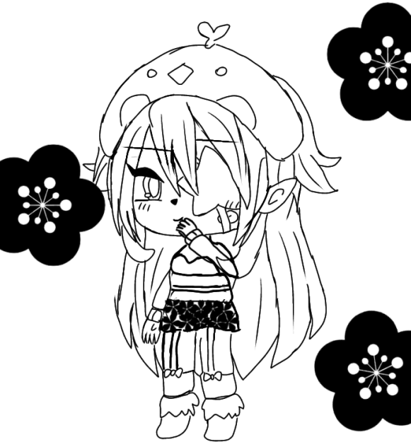 gacha oc added stuff