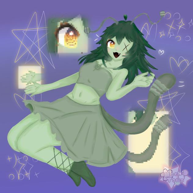 Frogi's Oc ang13 in Anime Style!! ♡♥︎♡♥︎