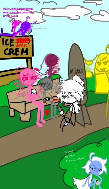 Stickman and women colab