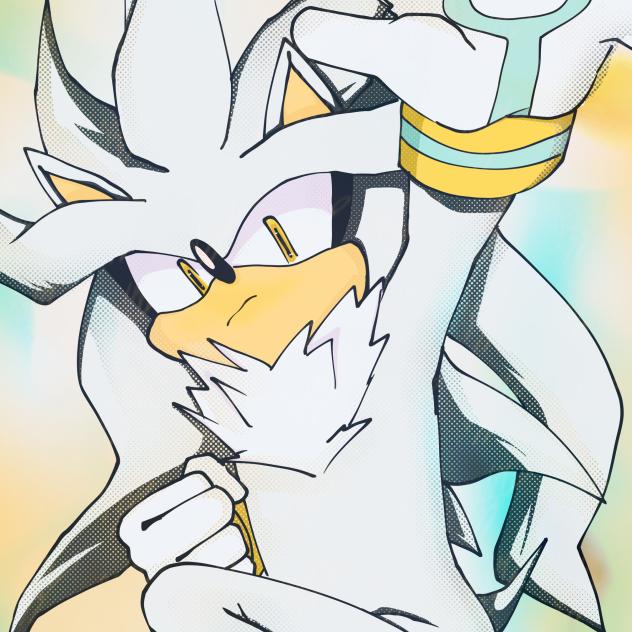 Silver The Hedgehog art study
