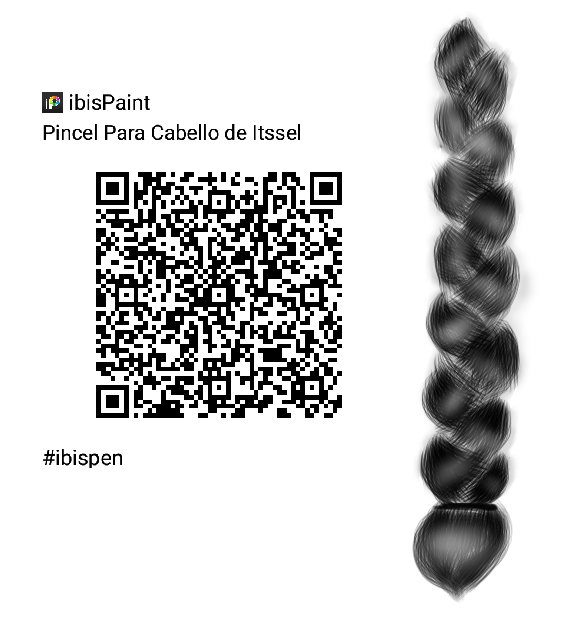 Pincel para cabello - ibisPaint