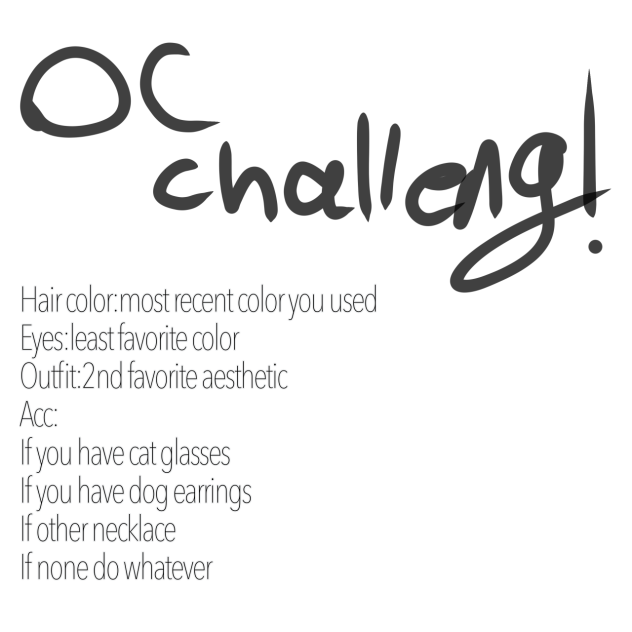 OC challenge