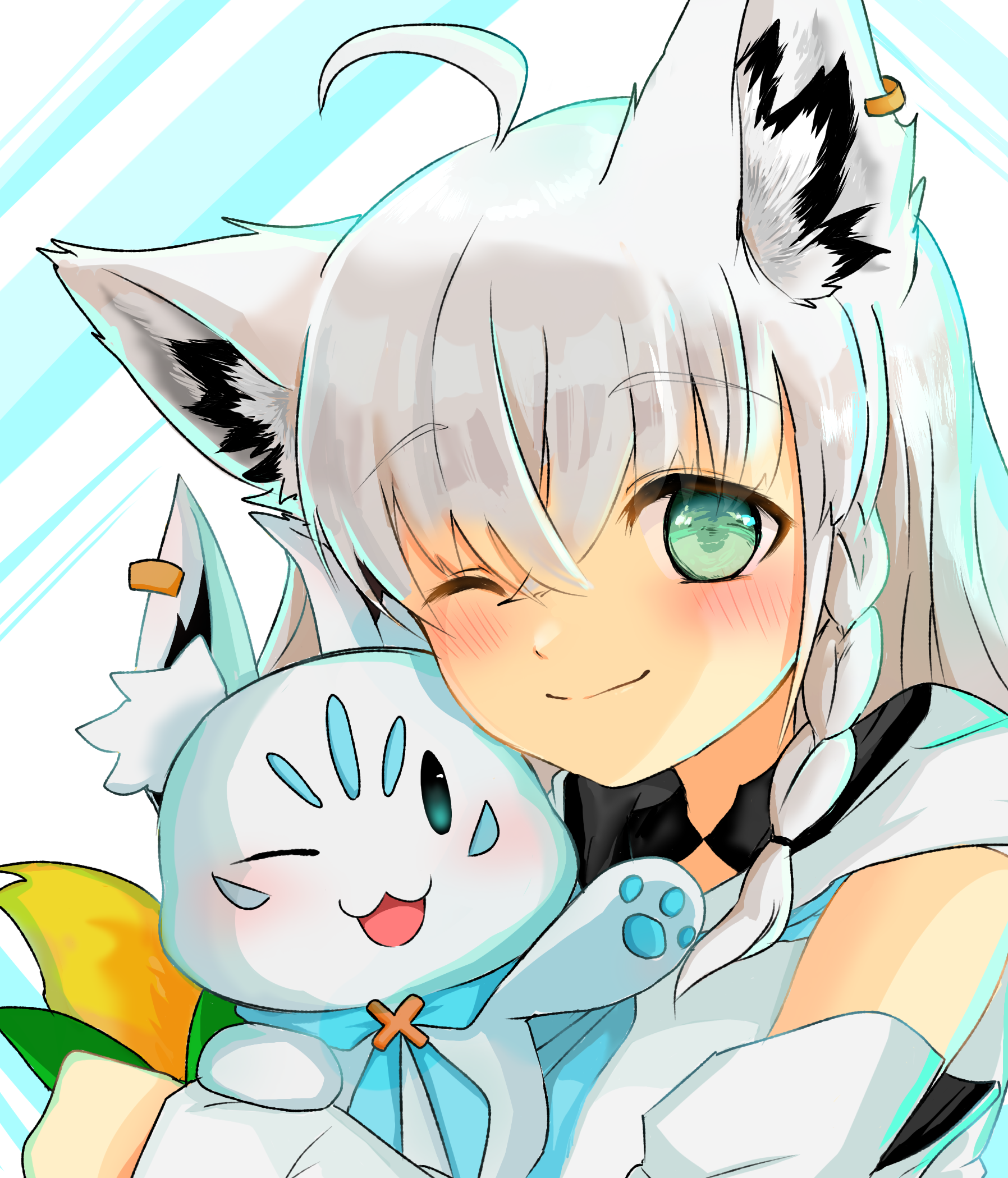 白上フブキ&すこん部 - ibisPaint