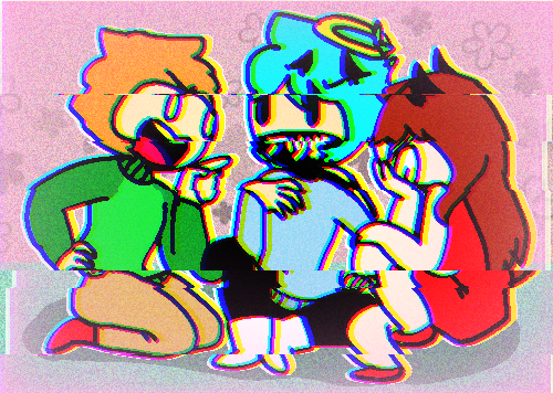 Day 1 of drawing the adorable trio