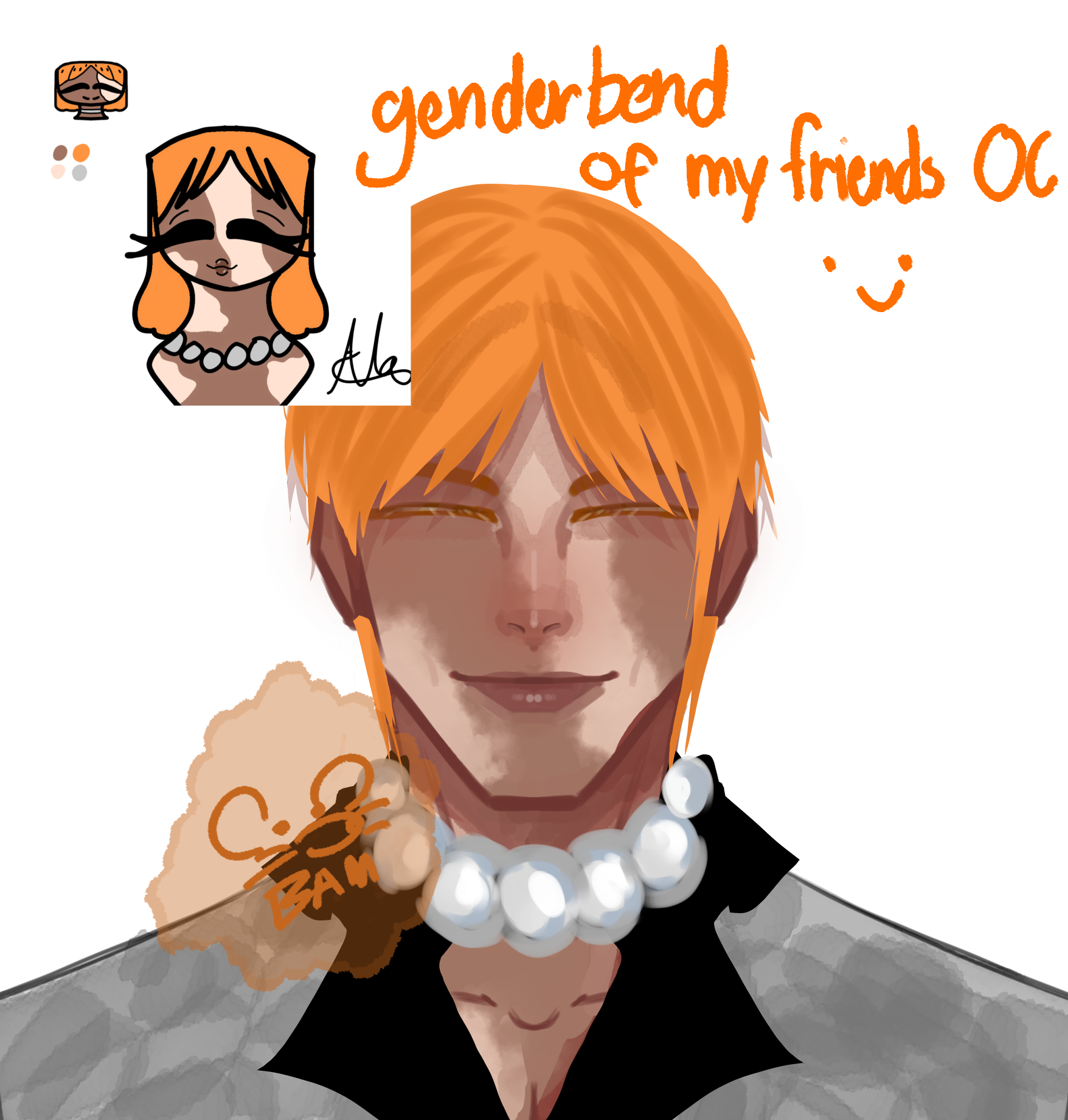 tried out something new w my friends oc - ibisPaint