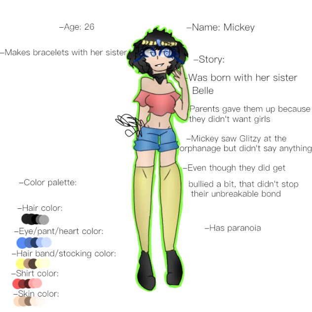 Mickey reference sheet - ibisPaint