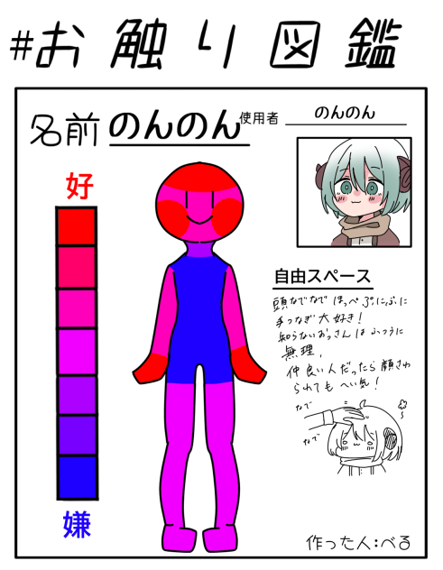 お触り図鑑‼︎