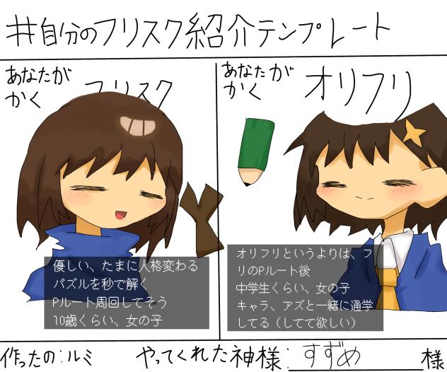 テンプレお借りしましたー！