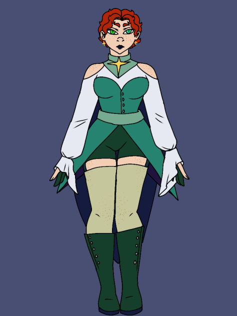 DND Warlock (After She got Patron)