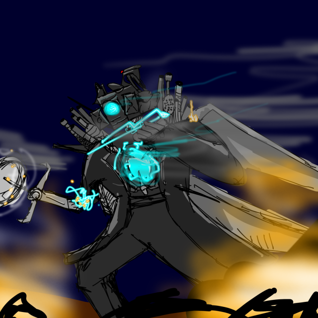 skibidi toilet upgraded titan camera man