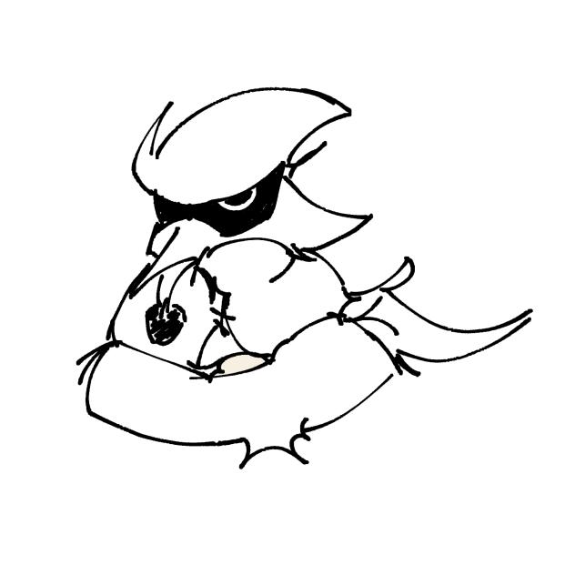 metal burd!