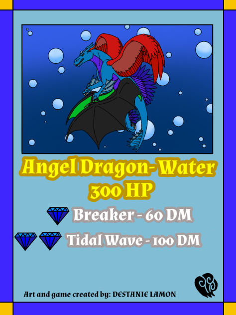 CC&M ANGEL DRAGON-WATER