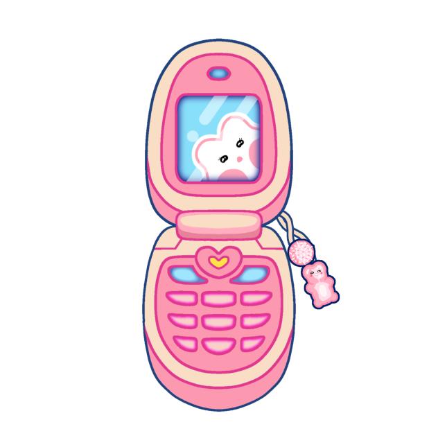 Y2k cute cell phone 2