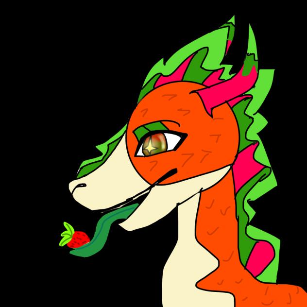 Straw berry dragon adoptable!