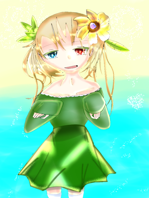海岸と野菜ちゃん