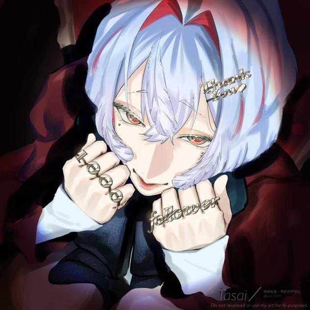 X フォロワー様1000人突破記念イラスト🎉