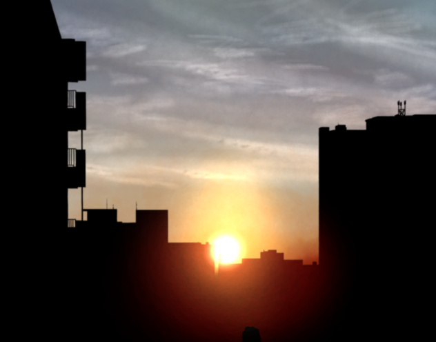 夕焼け