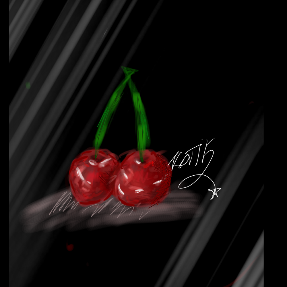 realism cherry - ibisPaint