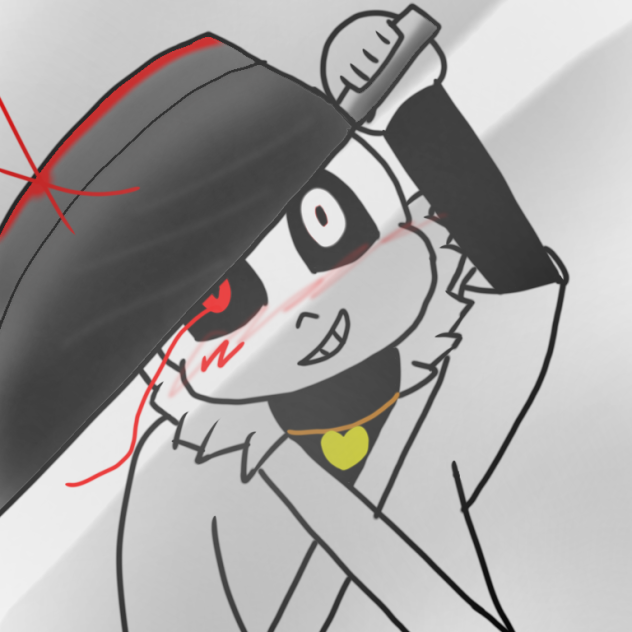 刀を持ったクロス君