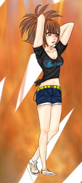ポケモン擬人化(過去作)マグマッグ