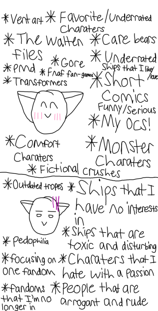 Things that I will do, and will not do