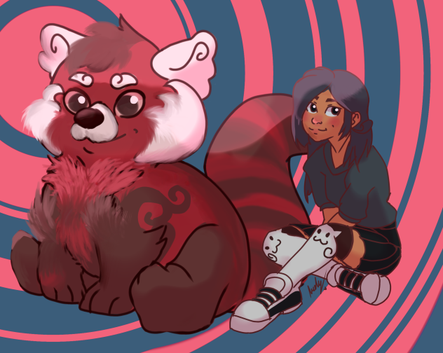 My redsona_turning red